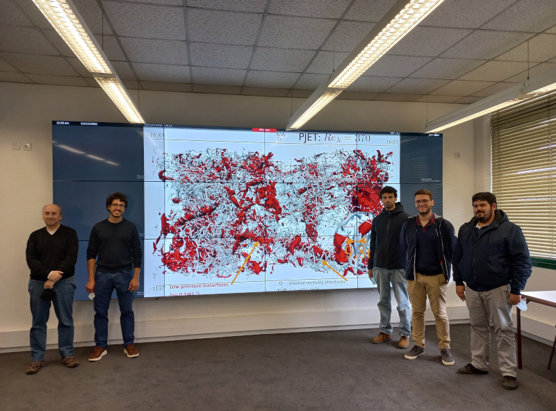 Investigadores do IST analisam dados de simulação sobre turbulência