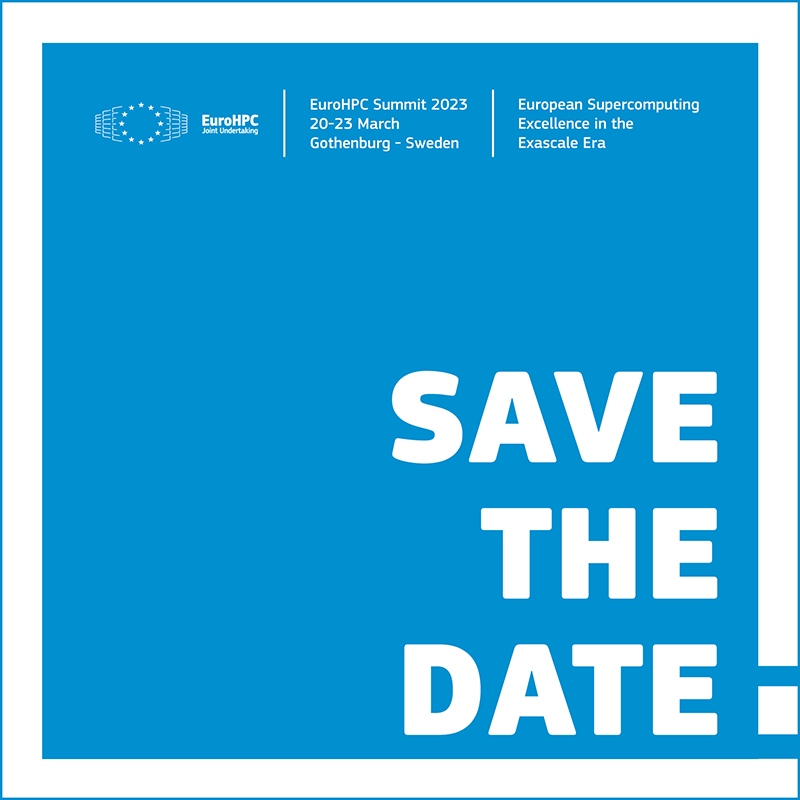 Já há data e local para a EuroHPC Summit de 2023