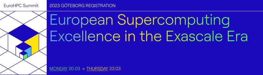 Inscrições abertas para a EuroHPC Summit de 2023