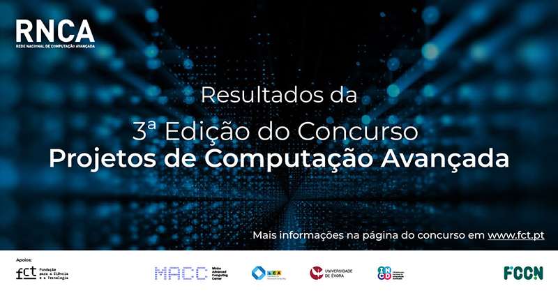 Concurso de Projetos de Computação Avançada bate recorde de candidaturas aprovadas