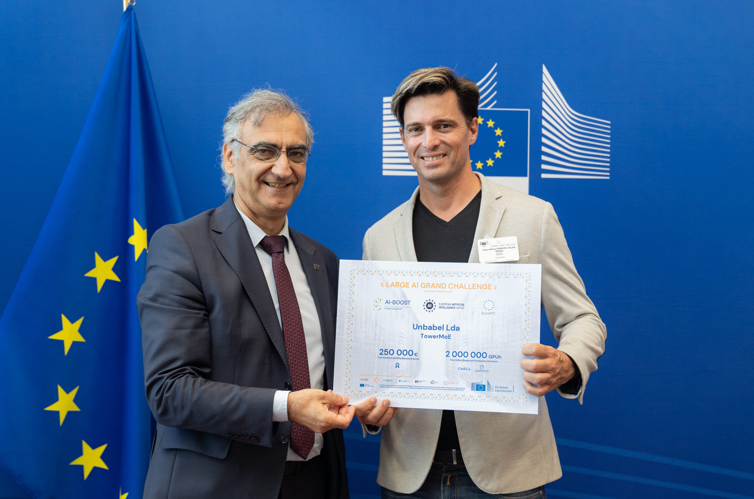 Foram anunciados os vencedores do “Large AI Grand Challenge” e há uma empresa portuguesa entre os vencedores!