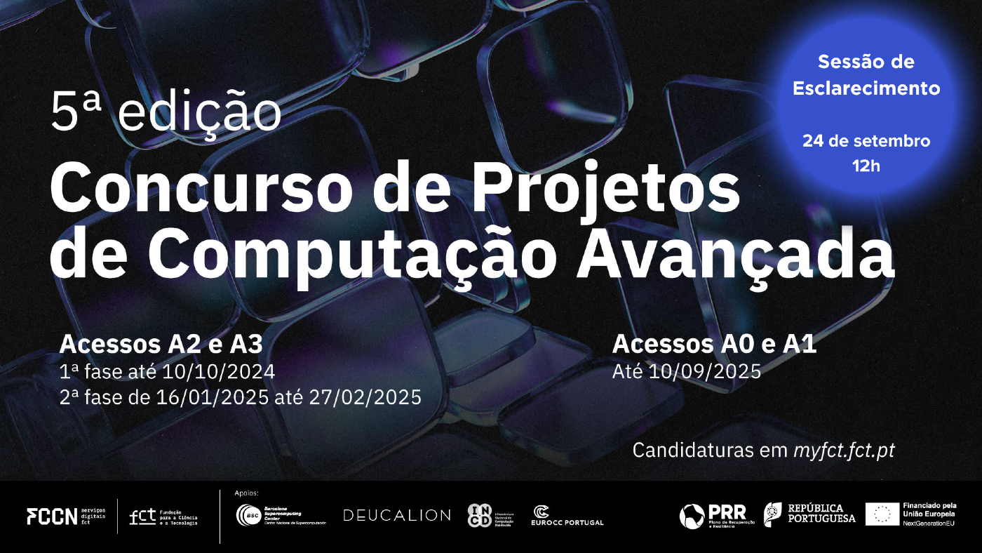 5ª Edição do Concurso de Projetos de Computação Avançada